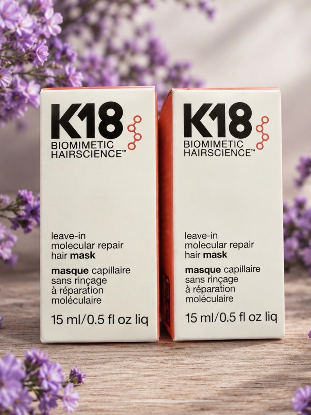K18 Leave-In Molecular Repair Hair Mask - White